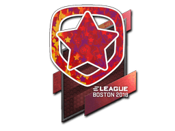 Klistermærke (Gambit Esports holo Boston 2018)