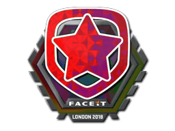 Klistermærke (Gambit Esports holo London 2018)