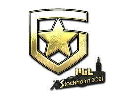 Samolepka (Gambit Gaming zlatá PGL Stockholm 2021)