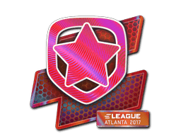 Klistermærke (Gambit Gaming holo Atlanta 2017)