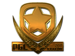 Samolepka (Gambit zlatá Krakow 2017)