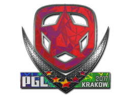 Samolepka (Gambit holografická Krakow 2017)