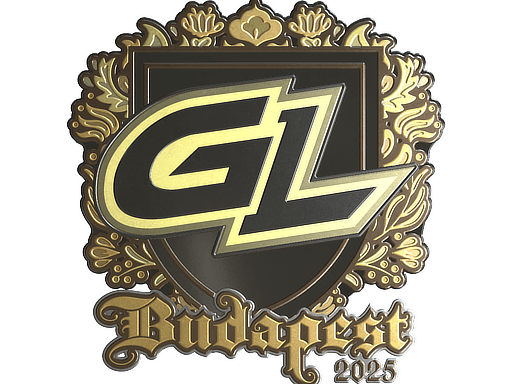 Samolepka (GamerLegion zlatá StarLadder Budapest 2025)