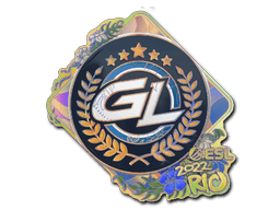 Klistermærke (GamerLegion holo Rio 2022)