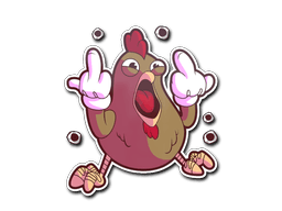 Klistermærke (Get Clucked)