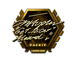 Adesivo (GeT_RiGhT Oro London 2018)