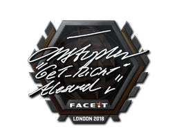 Adesivo (GeT_RiGhT London 2018)