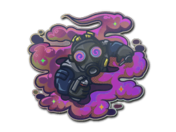 Klistermærke (Get Smoked holo)