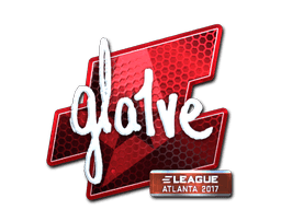 Klistermærke (gla1ve folie Atlanta 2017)