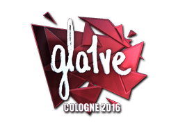 Klistermærke (gla1ve folie Cologne 2016)