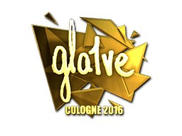 Samolepka (gla1ve zlatá ESL Cologne 2016)