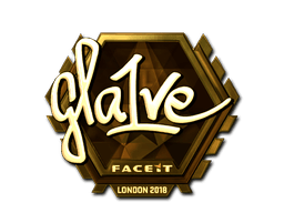 Adesivo (gla1ve Oro London 2018)
