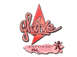 Klistermærke (gla1ve holo Antwerp 2022)