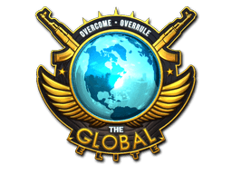 Klistermærke (Den Globale Elite folie)