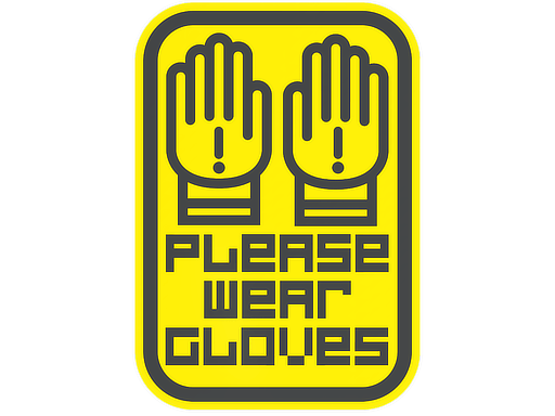 Klistermærke (Gloves On)