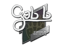 Samolepka (gob b Boston 2018)