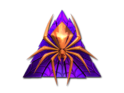 Klistermærke (Gold Web folie)