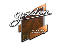Samolepka (Golden Boston 2018)