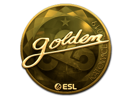 Samolepka (Golden zlatá Katowice 2019)