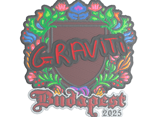 Adesivo (Graviti Ricamato Budapest 2025)