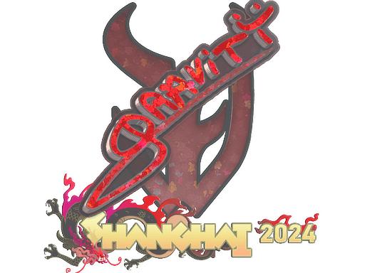 Klistermærke (Graviti glitter Shanghai 2024)