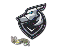 Klistermærke (Grayhound Gaming glitter Paris 2023)