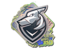 Klistermærke (Grayhound Gaming holo Rio 2022)