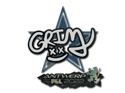 Samolepka (Grim PGL Antwerp 2022)