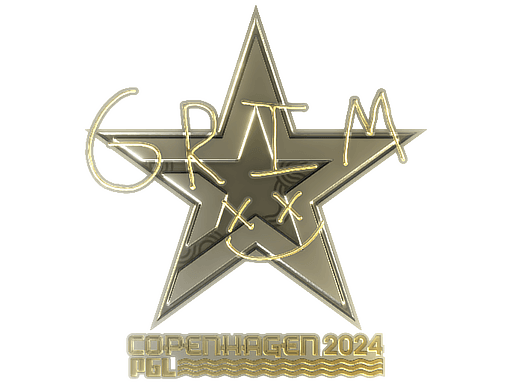 Samolepka (Grim zlatá PGL Copenhagen 2024)