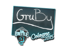 Samolepka (GruBy Kolín nad Rýnem 2015)