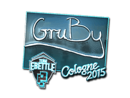 Klistermærke (GruBy folie Cologne 2015)