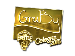 Samolepka (GruBy zlatá Kolín nad Rýnem 2015)