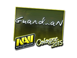 Klistermærke (GuardiaN folie Cologne 2015)
