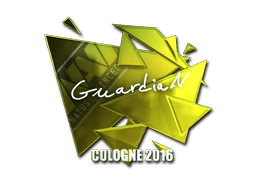 Klistermærke (GuardiaN folie Cologne 2016)