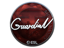 Klistermærke (GuardiaN folie Katowice 2019)