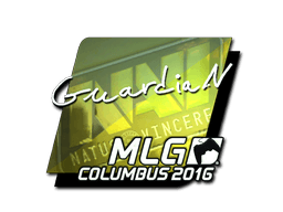 Klistermærke (GuardiaN folie MLG Columbus 2016)