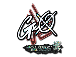 Klistermærke (gxx- glitter Antwerp 2022)