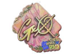Klistermærke (gxx- holo Rio 2022)