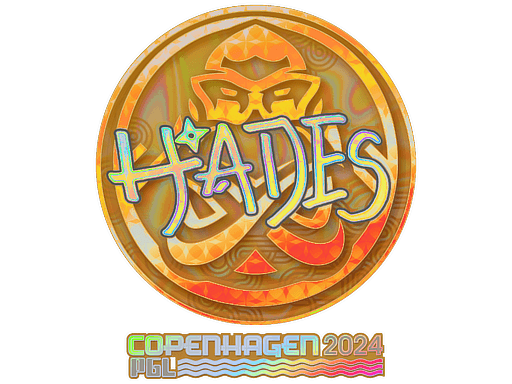 Klistermærke (hades holo Copenhagen 2024)
