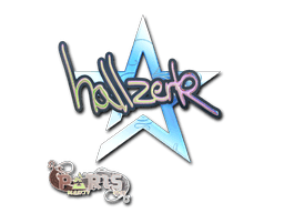 Klistermærke (hallzerk holo Paris 2023)