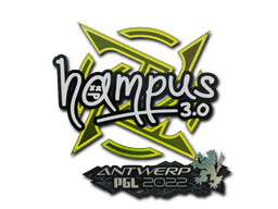 สติกเกอร์ (hampus Antwerp 2022)