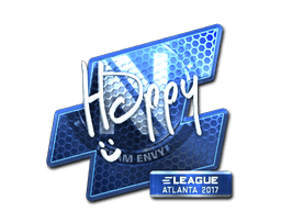 Klistermærke (Happy folie Atlanta 2017)