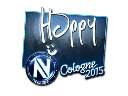 Klistermærke (Happy folie Cologne 2015)