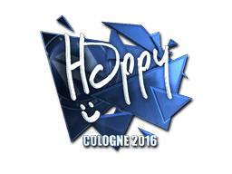 Klistermærke (Happy folie Cologne 2016)