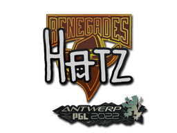 Klistermærke (hatz Antwerp 2022)