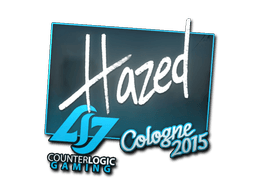 Klistermærke (hazed Cologne 2015)