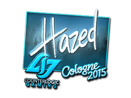 Klistermærke (hazed folie Cologne 2015)