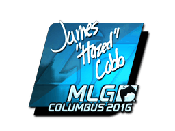 Klistermærke (hazed folie MLG Columbus 2016)