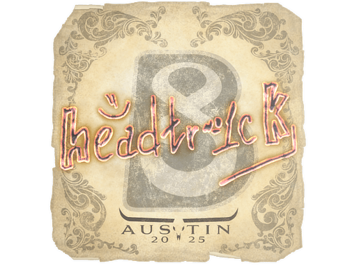 Klistermærke (headtr1ck Austin 2025)