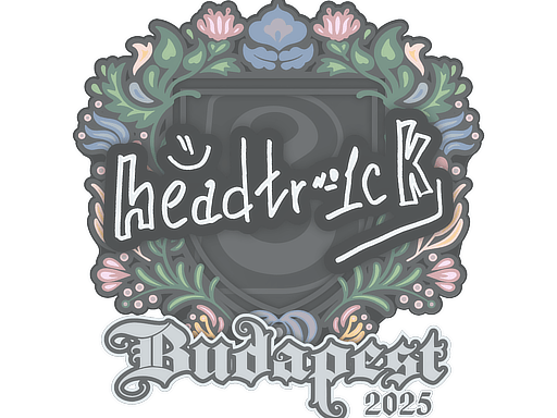 Klistermærke (headtr1ck Budapest 2025)